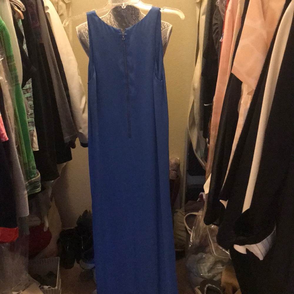 Alice + Olivia blue dress new with tags size XS - Picture 4 of 7